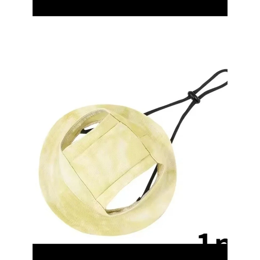 NEW! Pet Sun Hat Breathable UV protection w/ adjustable Chin Strap
